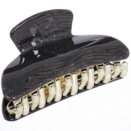 Заколка-краб для волос  ЭЙФОРИЯ, эва, микс 6 цветов, 8см (блистер Кокетка)_7