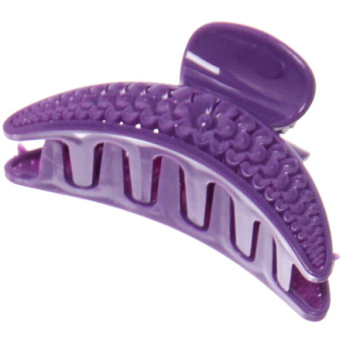 Заколка-краб для волос на блистере Diana Collection - Lana, микс 6 цветов, 75см _12