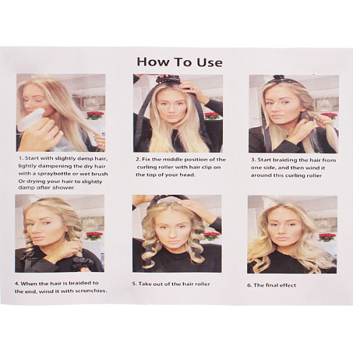 Бигуди для волос Curling- Пустынная буря , 2285см _7