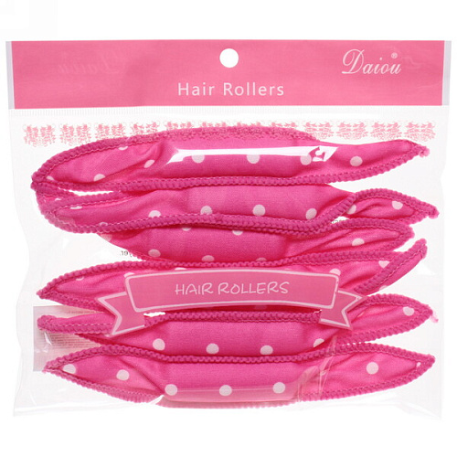Бигуди для волос мягкие 6шт Сладкий Сон, 2,515см (пакет с подвесом)_5