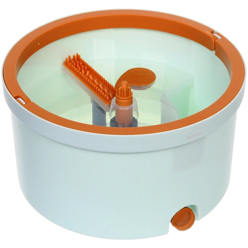 Набор для уборки СелфиИдеальная уборка(ведро с отжимом, швабра, две насадки) в цветной коробке_9