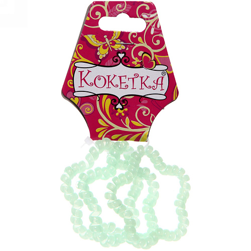 Резинки для волос силиконовые Your Style - Цветок, цвет в ассортименте, d-5,5см_4