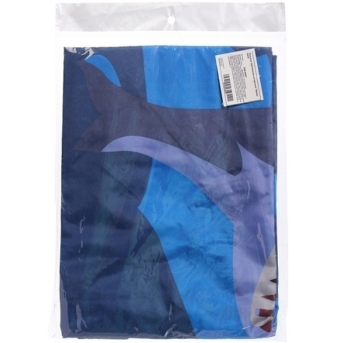 Пеньюар парикмахерский детский Barber KIDS, акула,140100см_5