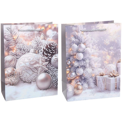 Пакет подарочный Морозный денек 182485 см, микс_3