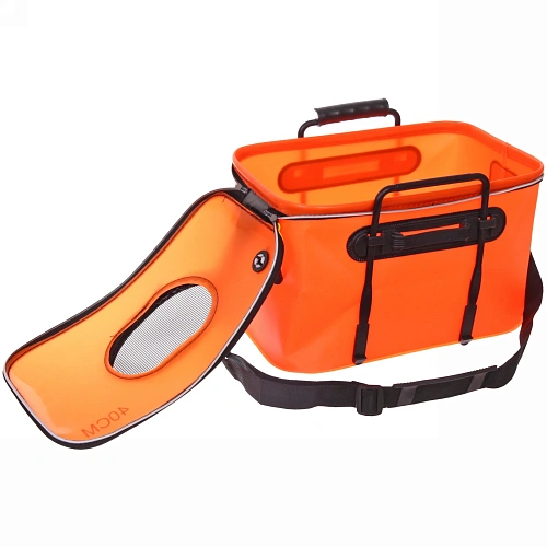 Ведро складное туристическое с крышкой 28л 254026см_6