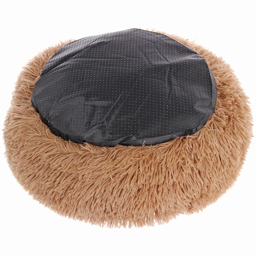 Лежанка для животных круглая Место БРО, цвет мокко, d-50см (Лейбл)_4