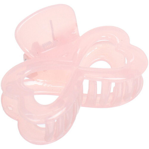 Заколка-краб для волос  на блистере Глянец-Бант, микс 6 цветов, 6см_26