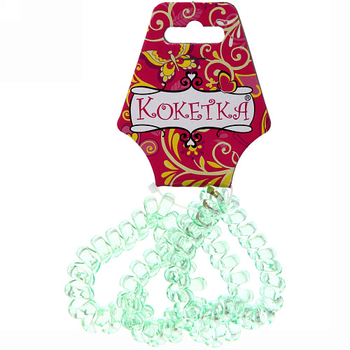 Резинки для волос силиконовые Your Style - Сердечко, прозрачные, цвет в ассортименте, 65см_2