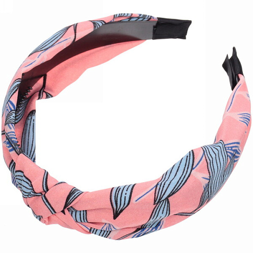 Ободок для волос Beauty Gallery - Leaves, ширина 2,8см, микс 6 цветов _4