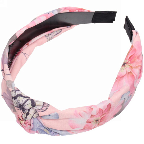 Ободок для волос Beauty Gallery - Flower, ширина 2,8см, микс 6 цветов _5