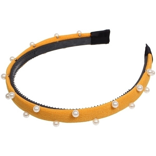 Ободок для волос МАРЦИПАН, лиама, ширина 1см, микс 6 цветов _5