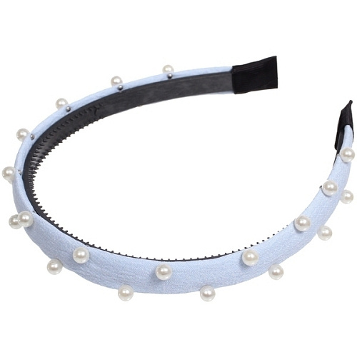 Ободок для волос МАРЦИПАН, лиама, ширина 1см, микс 6 цветов _4