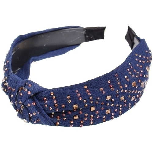 Ободок для волос ЛАФАНТАЛЬ, эйфория, стразы, ширина 28см, микс 6 цветов (стикер на внутр часть)_8