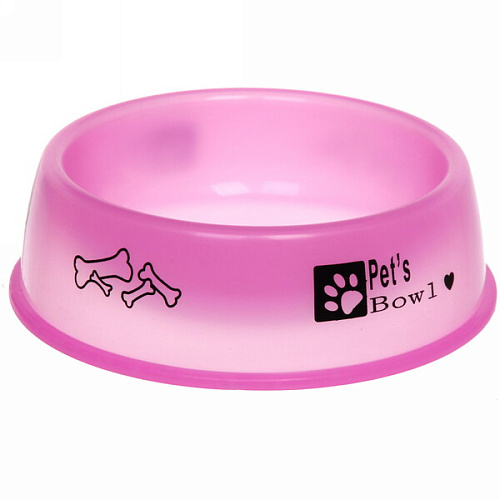 Миска пластиковая Паппи 185,5см цвет розовый_4