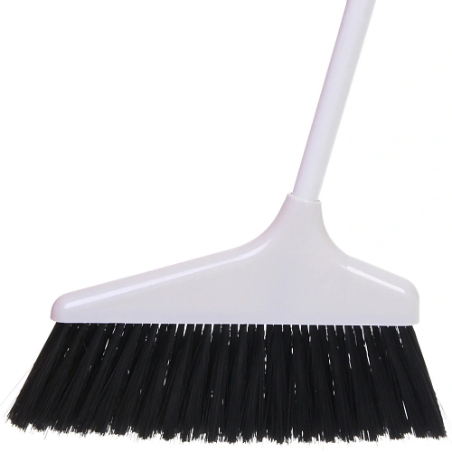 Набор для уборки, щетка для пола с совком Профи белый 301_15