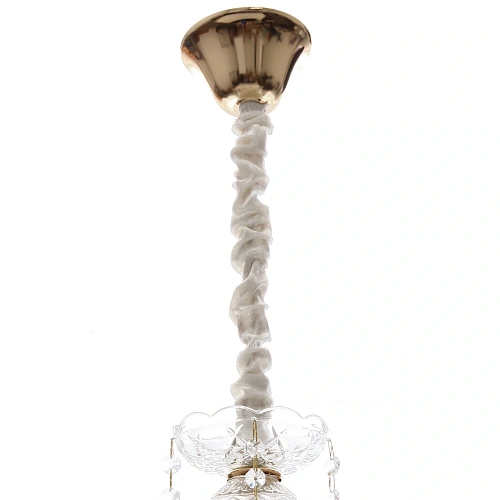 Люстра подвесная в стиле барокко Bottega 540Вт 25-S9014 со стеклянными основаниями_14