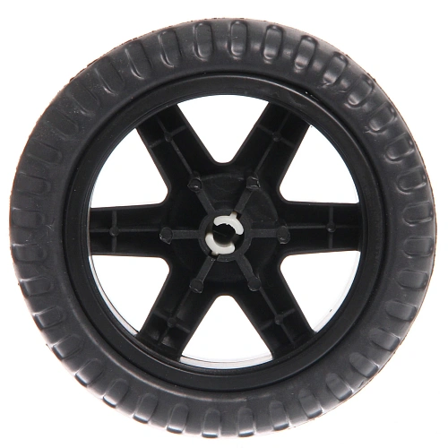 Колесо для тележки 14х2,5см черное_3