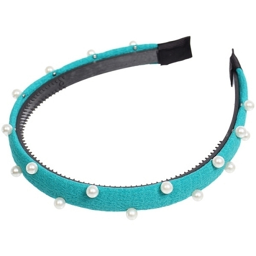 Ободок для волос МАРЦИПАН, лиама, ширина 1см, микс 6 цветов _6