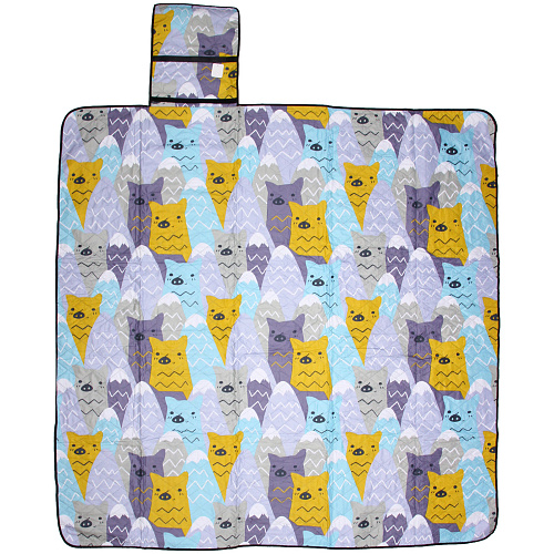 Коврик для пикника Медведи, 200200 см_3