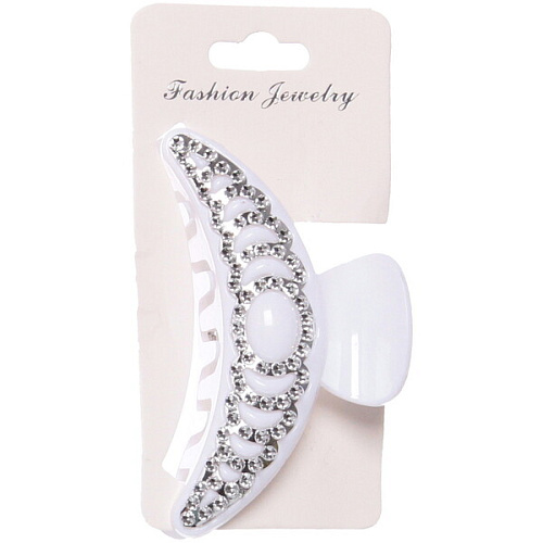 Заколка-краб для волос на блистере Emily Collection - Lily, микс 6 цветов, 7,5см _8