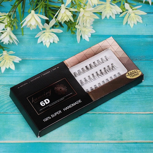 Ресницы - пучки накладные Beautiful look - Beauty, 10мм, цвет черный_3