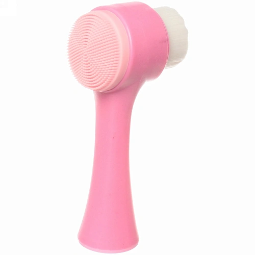 Набор косметический Beauty Bar, Gua sha и щетка для умывания, цвет зеленый,16,516,5см_8