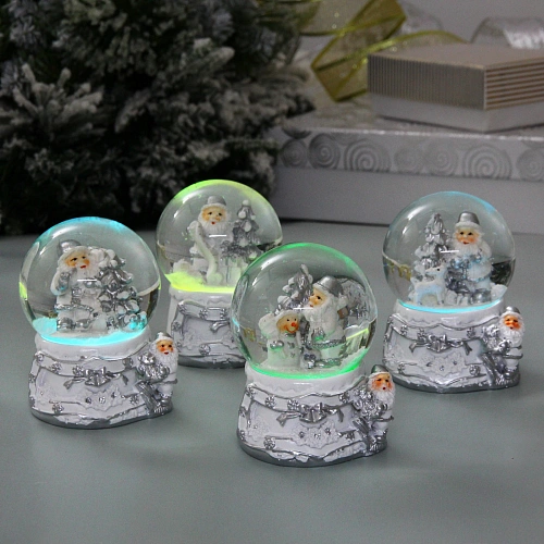 Сувенир Снежный шар Белая сказка 656510 см (с подсветкой), микс_3