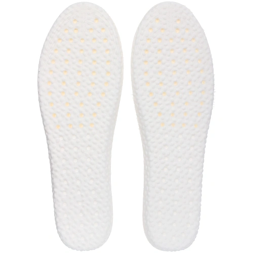 Стельки зимние обрезные с амортизацией стопы из ЭВА с иск мехомTEPLO, цвет бежевый, р 40-46_3