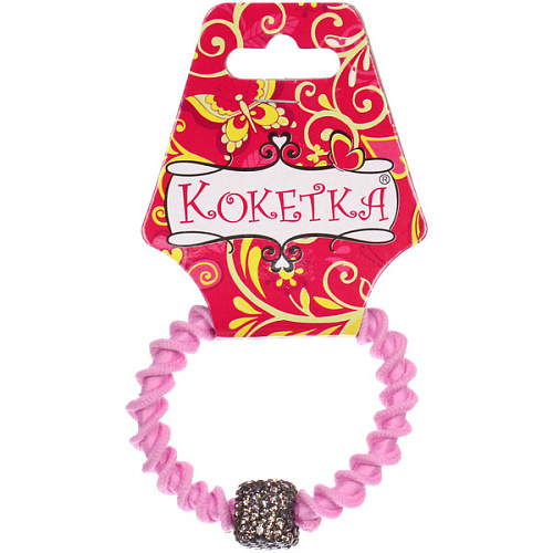 Резинка для волос Астория, кубики шамбала, микс 6 цветов, d-5,5см_2