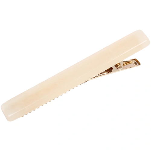 Зажим для волос ЛАВИТА, классика, цвет белый, 630,7см (белый блистер)_3