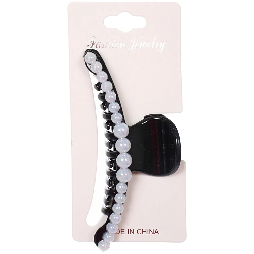 Заколка - краб для волос на блистере ADORISTA, два цвета в ассортименте, 11см  _3