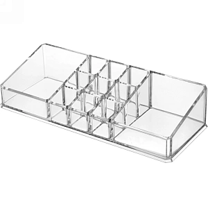 Органайзер для хранения "ФАНТЭНЕГРО", прозрачный, 11 отделений, 22*9*5см