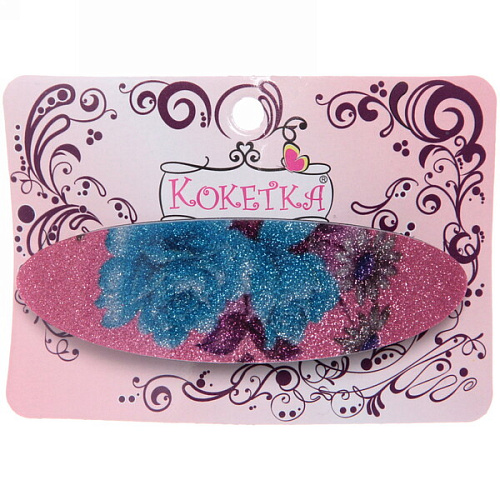 Заколка автомат Women's style - Эмма, 9,52,5см, микс 6 цветов_9