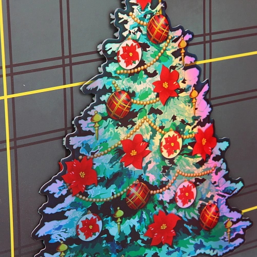 Пакет подарочный Новогодний стиль 263110 см, микс_7