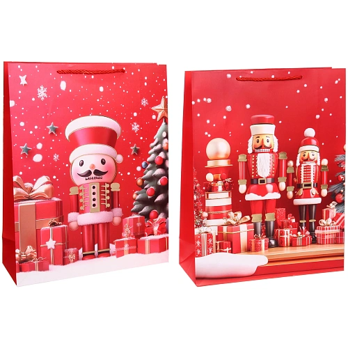 Пакет подарочный Щелкунчик 314012 см, микс_4