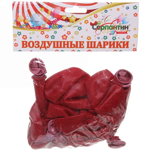 Воздушные шары Фантазия 10шт 1230см фуксия_4