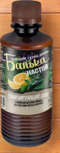 Настой для бани БАНЬКА Тонизирующий сбор 250мл 