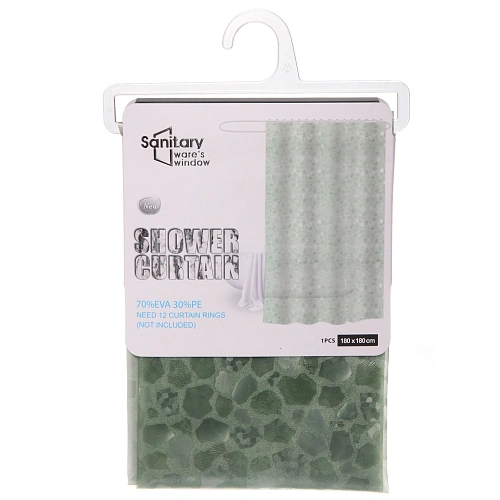 Штора для ванной EVA 180180 Палермо (без колец)_4