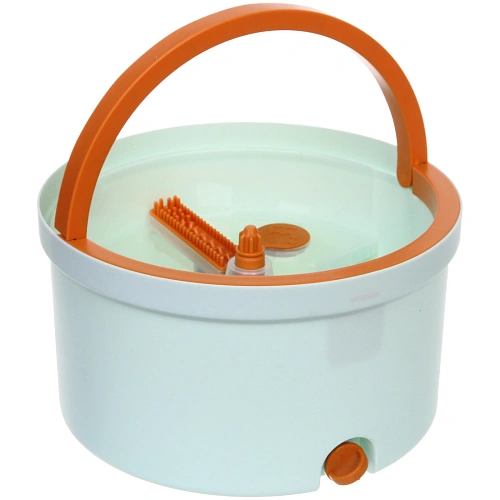 Набор для уборки СелфиИдеальная уборка(ведро с отжимом, швабра, две насадки) в цветной коробке_8