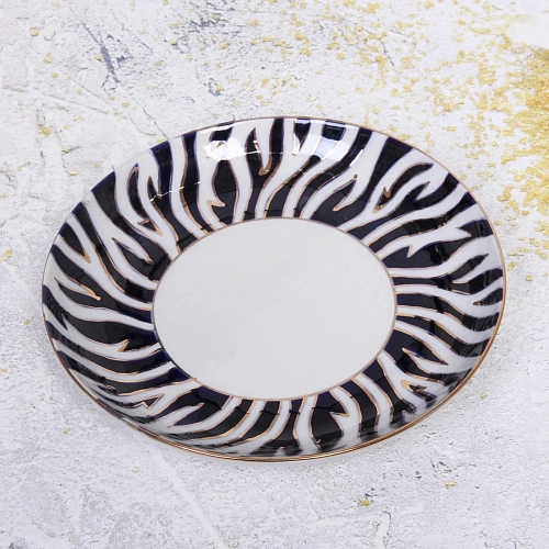 Ляган малый 24см Атлас с позолотой_3