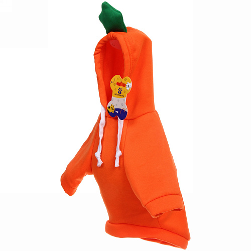 Кофта-толстовка для собаки Wonderful style-Морковка с капюшоном, размер XL (5640см) Ultramarine_8