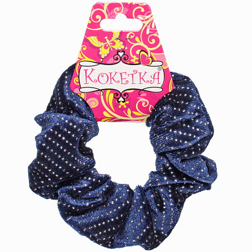 Резинка для волос 1шт Нair style - Vanessa, микс 6 цветов, d-10,5см_7