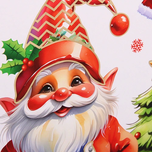 Пакет подарочный Новогодний гость 263210 см, микс_6